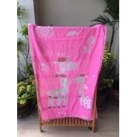 ราคา ผ้าเช็ดตัวสาลู ผ้าขนหนูสาลูทอ3ชั้นขนาด70 140cm (19094958944)