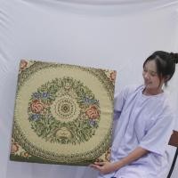 ราคา เบาะรองนั่ง อาสนะ อาสนะลายไทย อาสนะหลุยส์ อาสนะนั่งไหว้พระ เบาะนั่งสมาธิ ไส้ไยอัดแน่น นุ่ม นั่งสบาย รับผลิตตามที่ต้องการ (24882817159)