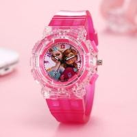 ราคา SALLY เอลซ่า ไฟแฟลช ของขวัญของเล่น เด็กๆ อ่านง่าย เด็กชายหญิง นาฬิกาเจ้าหญิง frozen นาฬิกาข้อมือควอตซ์ นาฬิกาเรืองแสง นาฬิกาเด็ก (24650402060)