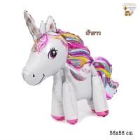 ราคา ลูกโป่งม้า 3D พร้อมส่ง balloons 3D ลูกโป่งม้า ลูกโป่งวันเกิด ลูกโป่ง (890802956)