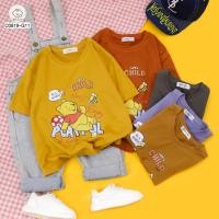 ราคา เสื้อยืดเด็กลายหมีพูห์ไซส์ XL (19677890726)