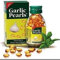 ราคา Garlic Pearls Natural way to Healthy heart Digestion 100Pearls Garlic (24655679976)