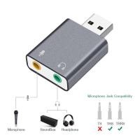 ราคา USB การ์ดเสียง ซาวด์การ์ด Audio 3D Sound Virtual 7 1 Channel Card Adapter (18578437236)