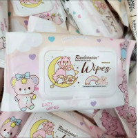 ราคา ทิชชู่เปียก ลายการ์ตูน เซท 10 ห่อ ห่อเล็ก ทิชชู่เปียกสะอาด มีฝาปิด พร้อมส่ง (24662384918)