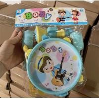 ราคา ชุดกลองดนตรี เครื่องดนตรีเด็กพร้อมอุปกรณ์ ชุดเครื่องดนตรีเด็ก 6ชิ้น ชุด กลองเด็ก (24609271552)