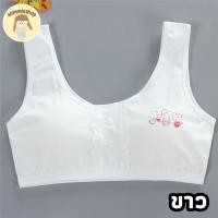 ราคา เสื้อชั้นในเด็ก เสื้อชั้นในเด็กโต เสื้อชั้นในสีพื้น เสื้อชั้นในแบบสวม ขนาดฟรีไซส์ รอบ อก 25 32 นิ้ว มีฟองน้ำ สามารถถอดออกได้ (8981134654)