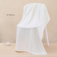 ราคา ผ้าขนหนู ผ้าเช็ดตัว ลายตารางพิน สีพื้น ปั้มลายนาโน ขนหนูนาโน ขนหนู ขนาด 140x70 ซม ซับน้ำได้ดี แห้งเร็ว Z0141 (24339840904)