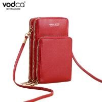 ราคา Vodca กระเป๋าสะพายข้าง กระเป๋าสะพายแฟชั่น สไตล์เกาหลี กระเป๋าโทรศัพท์มือถือหน้าจอสัมผัส JJ H008 (13197215227)