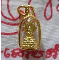 ราคา จี้พระประจำวันเกิดวันเสาร์ ปางนาคปรก พระวันเสาร์ จี้พระวันเสาร์ขนาดเล็ก จี้กรอบชุบสีทองขนาดเล็ก (14679404884)