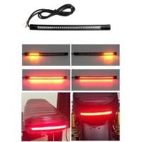 ราคา สินค้าพร้อมส่ง ไฟท้ายไฟเลี้ยว ไฟหรี่ ไฟเบรค ในตัวแบบยางเส้นแต่งไฟท้าย LED แบบเส้น สำหรับรถมอเตอร์ไซค์ 0087 (23806914852)