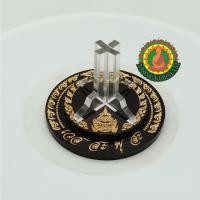 ราคา ฐานอะคริลิควางเศียรท้าวเวสสุวรรณ ขาตั้งเศียรเวสสะ พุ สะ ฐานตั้งพระ พร้อมสลักคาถา มี 7 สีให้เลือก (15786324030)