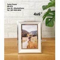 ราคา Turbo Frame กรอบรูป ขนาด 4x6 5x7 6x8 A5 สีขาวขอบเงิน (2940642661)