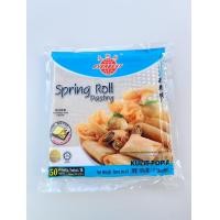 ราคา แป้งปอเปี๊ยะสำเร็จรูป ห่อสีฟ้า แผ่นปอเปี๊ยะ ห่อปอเปี๊ยะทอด แป้งบาง กรอบนาน (24618650699)