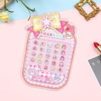 ราคา พร้อมส่ง ชุดทาเล็บเด็กสติ๊กเกอร์ติดเล็บเจ้าหญิงดิสนีย์ ยาทาเล็บเด็ก น้ำยาทาเล็บเด็ก ลอกออกได้ ไม่ต้องใช้น้ำยาล้าง สำหรับเด็ก เจ้าหญิงเอลซ่า (24531422119)