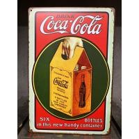 ราคา ป้ายสังกะสี ป้ายวินเทจ โค้ก เป๊ปซี่ ตกแต่งผนัง ขนาด 20x30 เซนติเมตร (12835051263)