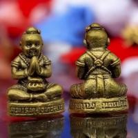 ราคา กุมารทองทวีลาภ วัดพระงาม พระอารามหลวง จ นครปฐม เรียกเงินเรียกทอง ให้โชคลาภ เนื้อทองเหลือง มีราคาส่ง (22970016109)