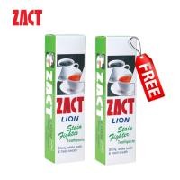 ราคา 1แถม1 Zact Toothpaste 160g แซคท์ ไลอ้อน ยาสีฟัน 160กรัม (14067789684)