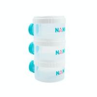 ราคา NANNY กระปุกชั้นแบ่งนม 3 ช่อง สีใส รุ่น S3 N201 8 ออนซ์ BPA FREE ที่ใส่น้ำนม ช่องใส่นมผงเด็ก อุปกรณ์สำหรับแม่และลูก (24527710596)
