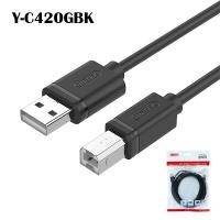 ราคา Unitek Cable USB 2 0 Printer AM BM 1M 2M 3M 5M สายปริ้นเตอร์ คุณภาพสูง (10900899883)