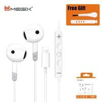 ราคา หูฟังบลูทูธแบบมีสาย Megix IP7 IP8 IP11 IP12 IP13 IP14 Pro Max ต้องใช้การเชื่อมต่อบลูทูธ คุณภาพเสียงแบบ HIFI มีไมโครโฟนในตัวสำหรับการโทร เล่นเกม และฟังเพลง รับประกันครึ่งปี (24826783938)
