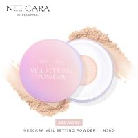 ราคา N360 Nee Cara Veil Setting Powder นีคาร่า เวล เซตติ้ง พาวเดอร์ แป้งฝุ่นใยไหม (23088378703)