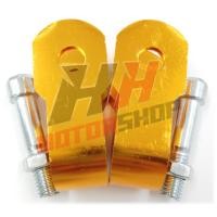 ราคา ตัวยกโช๊ค มิเนียม สำหรับรถมอเตอร์ไซค์รุ่น HONDA WAVE ฮอนด้า เวฟ มี 4 สี เงิน ทอง แดง น้ำเงิน (18297249439)