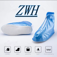 ราคา รองเท้ากันน้ำ กันฝน ถุงหุ้ม ถุงคลุมรองเท้ากันฝน ถุงคลุมรองเท้ากันน้ำ ไม่ต้องกลัวรองเท้าเปียก ลุยน้ำท่วมขัง (24449495984)