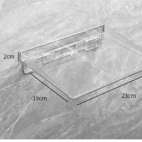 ราคา BAANHARDWARE ที่วางกล้องวงจรปิด โปรเจคเตอร์ เราเตอร์ ชั้นวางของติดผนัง ไม่ต้องเจาะรูผนัง LG S019 (24258894083)