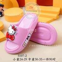 ราคา ส่งจากไทย รองเท้าแตะเด็ก Kitty ลายคิตตี้ น่ารัก เบามาก KT06 (21769078590)