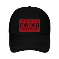 ราคา หมวกแก็ป หมวกเบสบอล หน้าบุฟองน้ำ หลังตาข่าย สกรีน PARENTAL ADVISORY ด้วย Flex pu ขอบเรียบ สวย คมชัด (22809813670)