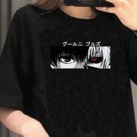 ราคา เสื้อการ์ตูนญี่ปุ่นสุดฮอต Tokyo Ghoul เสื้อยืดผู้ชายเสื้อยืดการ์ตูนคาเนกิเคนเสื้อยืดกราฟิกฮาราจูกุใช้ได้ทั้งชายและหญิง (19610804529)