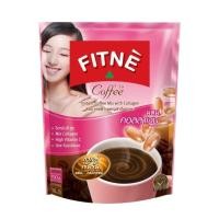 ราคา Fitne Coffee Instant Coffee Mix with Collagen ฟิตเน่ คอฟฟี่ กาแฟปรุงสำเร็จ ชนิดผง ผสม คอลลาเจน ขนาด 10 ซอง 10075 (18088514175)