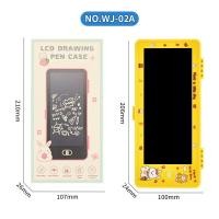 ราคา กล่องดินสอ กระเป๋าดินสอ หน้าจอLCD เขียนแล้วลบได้กระดานปากกาสไตลัส 2 in 1 พร้อมกระดานวาดภาพ LCD สำหรับนักเรียน (24551521323)