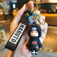 ราคา Cartoon Anime Naruto Action Figures Keychains Sasuke Kakashi Key Pendant Cartoon Bag Pendant Doll Keychain (17221362205)