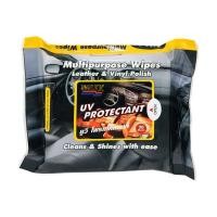 ราคา waxy ผ้าเช็ดทำความสะอาดเครื่องหนัง 20แผ่น แพค ผ้าเปียกเช็ดหนัง (23587382359)