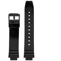 ราคา เหมาะสำหรับสาย Casio นาฬิกาข้อมือ LRW 250H LX 500H เรซิ่นสายนาฬิกายางสีขาวชมพู12มม (23175420632)