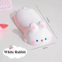 ราคา Keyboard Wrist Rest Kawaii Computer Elbow Pad Arm Rest for Desk Ergonomic Cartoon Slow Rising PU Mouse Pad Office Supplies (19279308314)