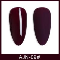 ราคา สีทาเล็บเจลโทนแดง ยาทาเล็บเจล ASฝาแหลม สีเจลทาเล็บ AJN (10602323285)