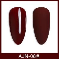 ราคา สีทาเล็บเจลโทนแดง ยาทาเล็บเจล ASฝาแหลม สีเจลทาเล็บ AJN (10602323284)