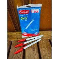 ราคา ปากกาลูกลื่น 0 7mm รุ่นหายาก ในตำนาน ของแท้ตามรูป Papermate Reynolds 045 แพค 10ด้าม 50ด้าม หมึกน้ำเงิน หมึกแดง เรโน เรโนล ปากกา สวมปลอก UBMarketing (24903946076)