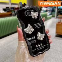 ราคา YIWESAN เคสสำหรับ Samsung Galaxy J7 Prime J2 Prime J7 Prime 2ดีไซน์รูปตัวการ์ตูนใหม่รูปโบว์เนื้อครีมขอบคลื่นเคสนิ่มซิลิโคนใสเคสโทรศัพท์กันกระแทกใส (21565791733)