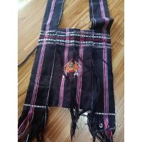 ราคา ย่ามผ้าย่ามกะเหรี่ยงผ้าฝ้ายติดซิปขนาดใบกลาง9 10นิ้ว (23408713587)