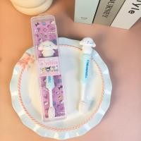 ราคา แปรงสีฟันเด็กขนนุ่มการ์ตูนน่ารัก Kulomi Meretti เด็กอายุ3 6 12ปีไม่ทำร้ายฟันแปรงขนนุ่ม (24602586808)