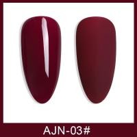 ราคา สีทาเล็บเจลโทนแดง ยาทาเล็บเจล ASฝาแหลม สีเจลทาเล็บ AJN (10602323279)