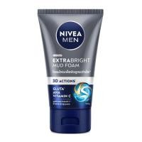 ราคา NIVEA MEN Extra Bright foam โฟมล้างหน้า นีเวีย ฟอร์เมน สำหรับผู้ชาย 100 150 กรัม (24901479290)