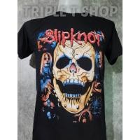 ราคา เสื้อยืดคอกลม สกรีนลาย SLIPKNOT (13635640943)