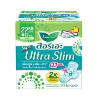 ราคา ลอรีเอะ ซูเปอร์อัลตร้าสลิม กลางวัน ลอริเอะ aurier SuperUltraSlim ผ้าอนามัย แบบบาง 0 1 (23810090331)