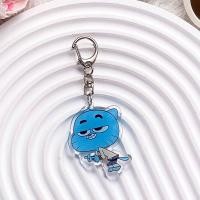 ราคา อะนิเมะ The Amazing World of Gumball อะคริลิครถพวงกุญแจอุปกรณ์เสริมกระเป๋า Charm กระเป๋าเป้สะพายหลังน่ารักจี้ Keyring สําหรับเพื่อน (24690045107)