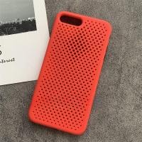 ราคา เคสโทรศัพท์ระบายความร้อนระบายอากาศได้เคสระบายความร้อนสำหรับ iPhone 6 6S 7 8 Plus SE 2 3 2020เคส TPU สีลูกกวาดนุ่มนวล (24336737874)