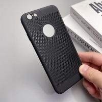 ราคา เคสโทรศัพท์สำหรับ iPhone 6 6S 7 8 Plus เคสอัลตราสลิมเคสระบายความร้อนกลวงฝาหลังแข็ง (22576329368)